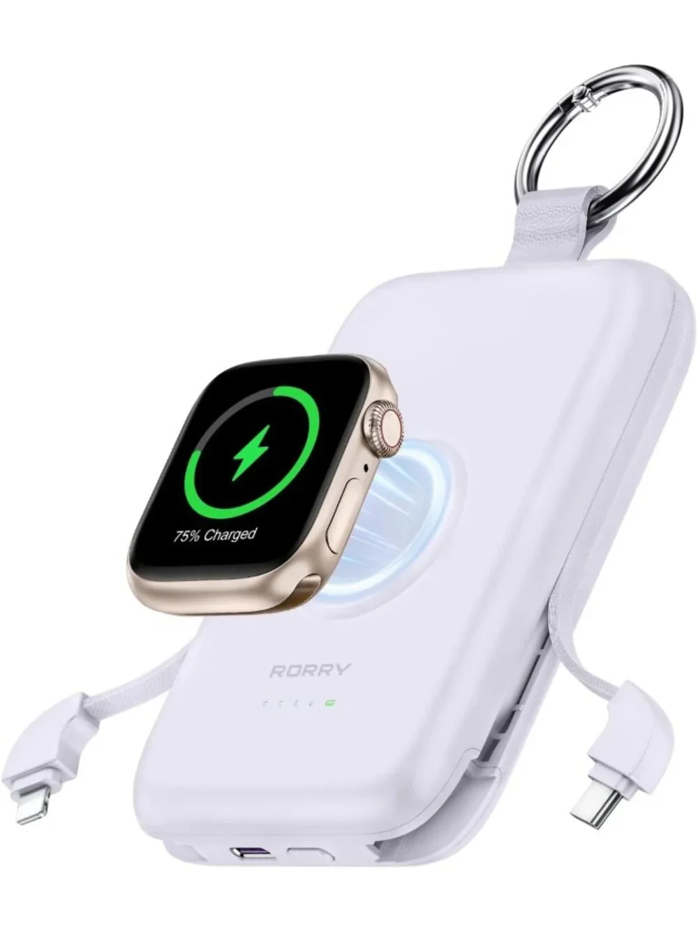 Portable Charger 10000mAh Power Bank, 20W Fast Charging, Compact & Lightweight